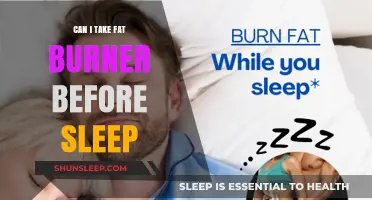 Fat Burners Before Bed: A Good Idea?