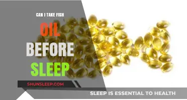 Fish Oil Before Bed: A Good Night's Sleep?