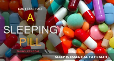 Should You Cut Your Sleeping Pills in Half?