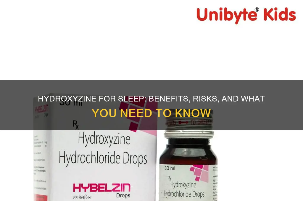 can i take hydroxyzine to help me sleep