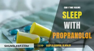 Kalms Sleep and Propranolol: Safe Together?
