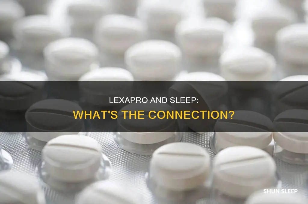 can i take lexapro before i sleep