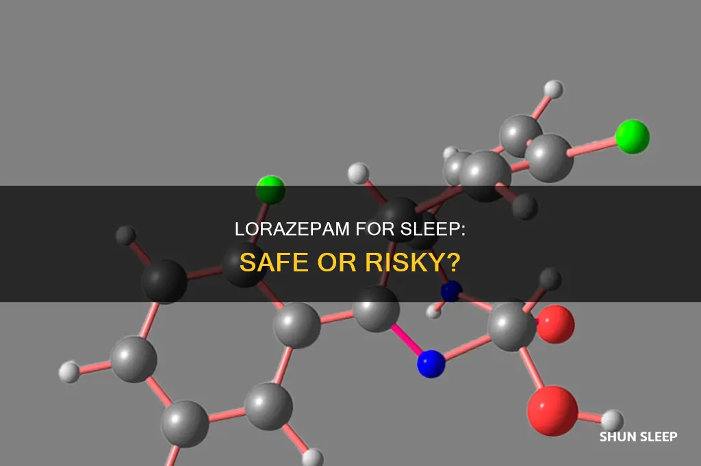 can i take lorazepam 2mg for sleep