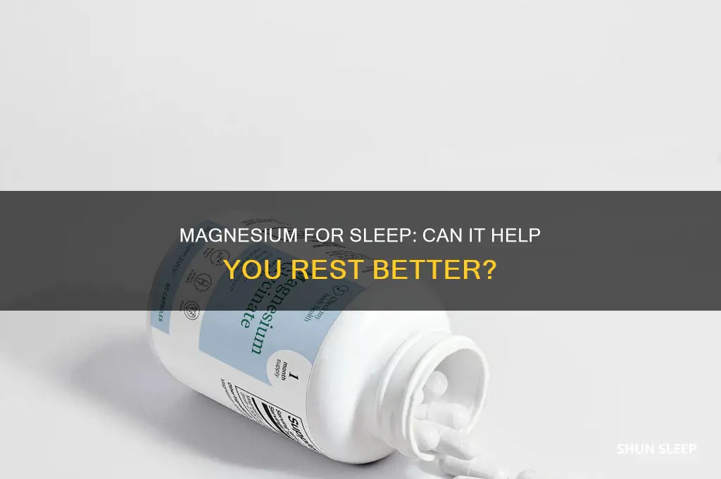 can i take magnesium to help me sleep