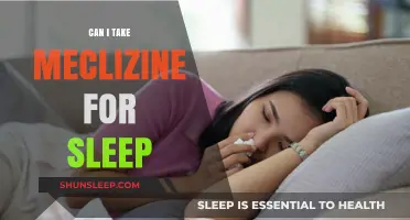 Meclizine for Sleep: Is It a Good Idea?