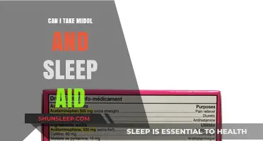 Midol and Sleep Aids: Safe Together?