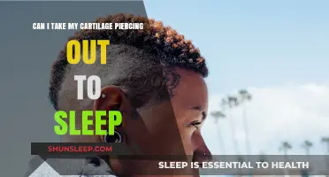 Cartilage Piercings: Sleep Removal Safe?