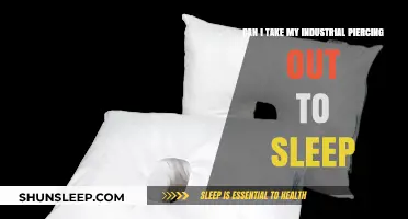 Industrial Piercing: Sleeping with or without It?