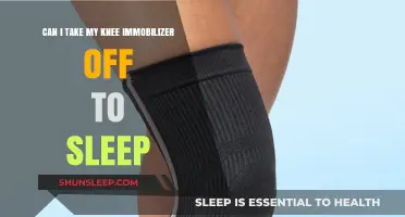 Knee Immobilizer: Should You Sleep With It?