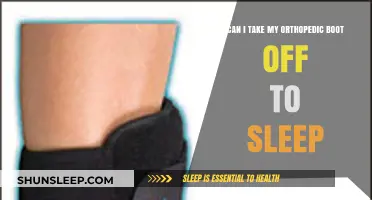 Orthopedic Boot: To Remove or Not to Remove at Night?
