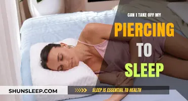 Piercing Aftercare: Sleeping with or without It?