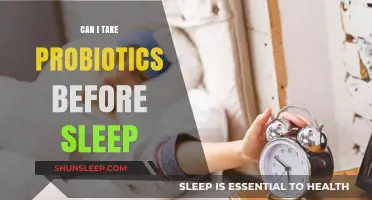 Probiotics Before Bed: A Good Night's Sleep?
