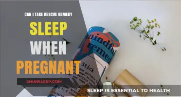 Rescue Remedy Sleep: Safe During Pregnancy?