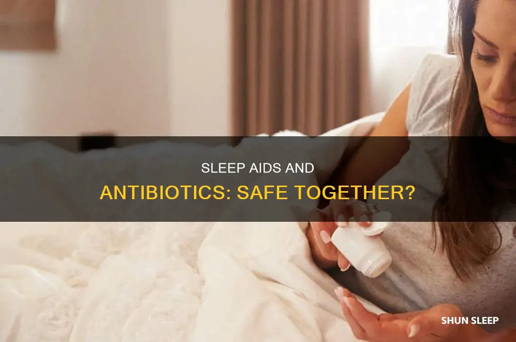 can i take sleep aid with amoxicillin
