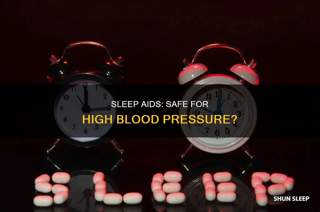 can i take sleep aid with high blood pressure