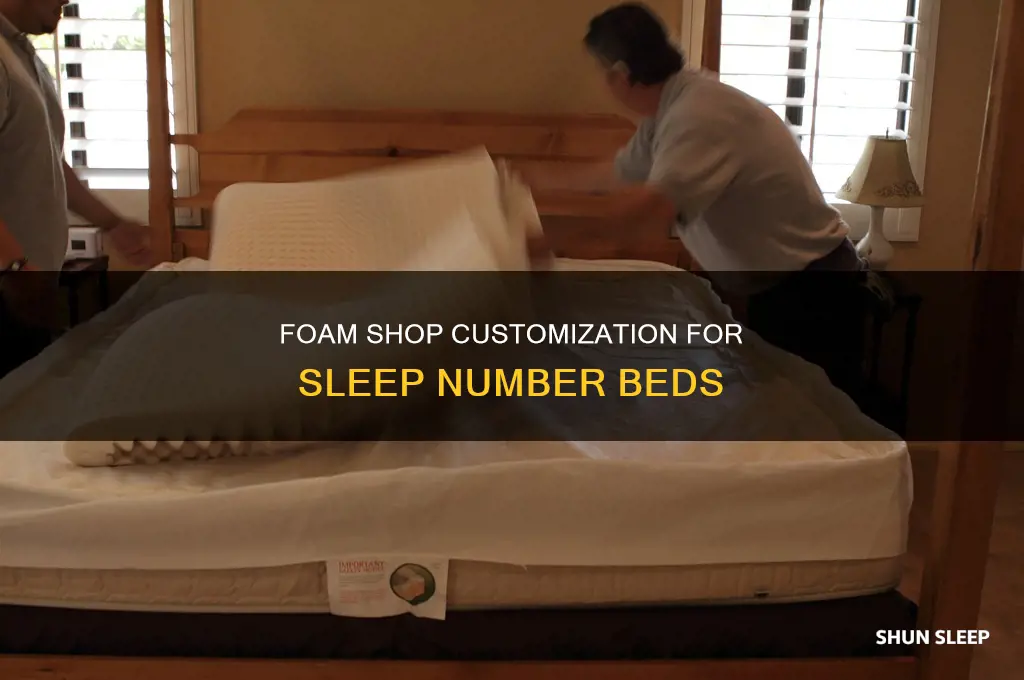 can i take sleep number foam to a foam shop