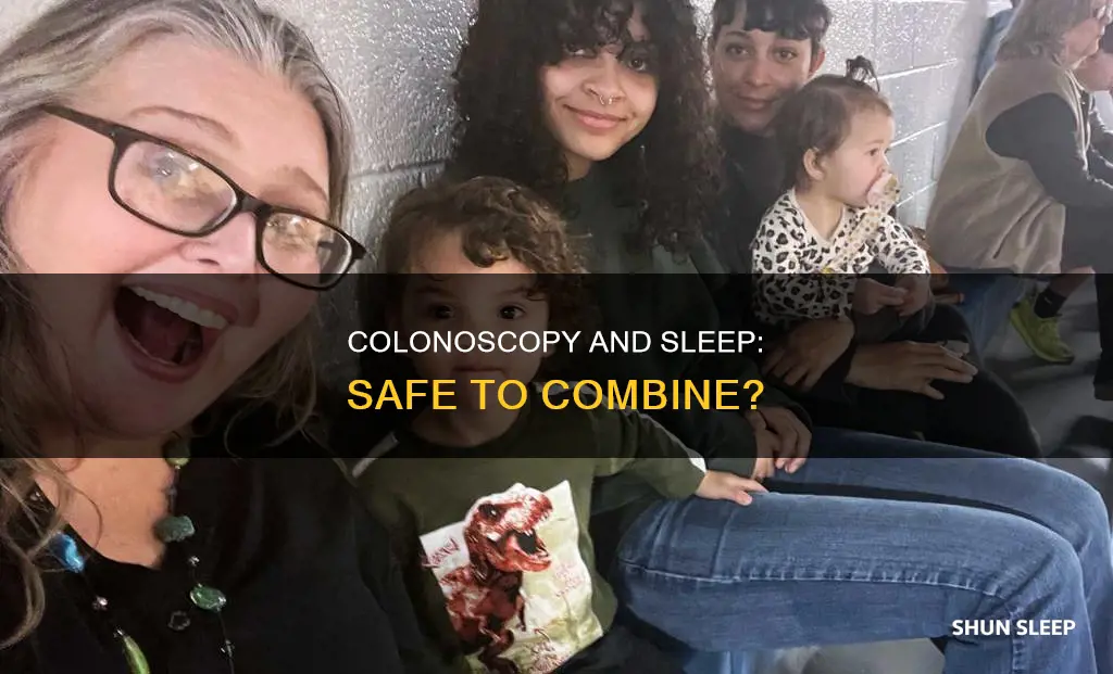 can i take sleeping pill after a colonoscopy