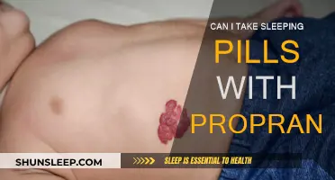 Sleeping Pills and Propranolol: Safe Mix?