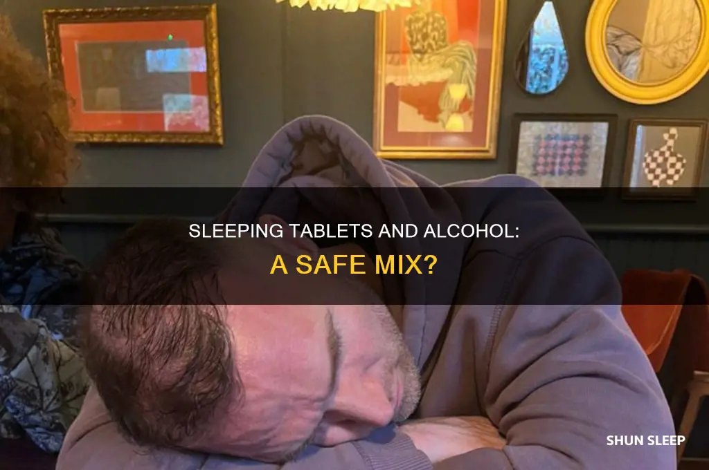 can i take sleeping tablets after drinking alcohol