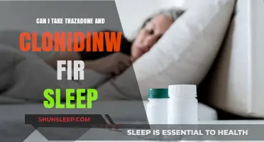 Sleep Solutions: Trazodone and Clonidine Combo
