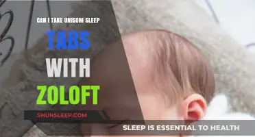 Safe to Mix Unisom Sleep Tabs with Zoloft?