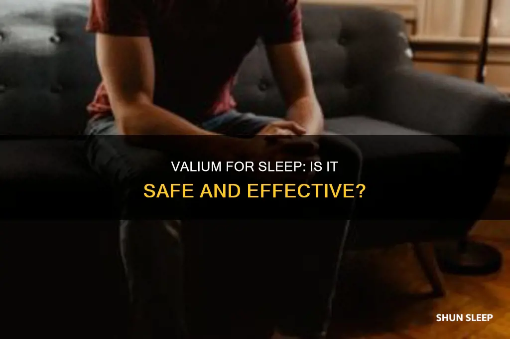 can i take valium to sleep