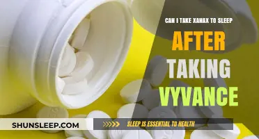 Xanax and Vyvanse: Safe Sleep Solution?