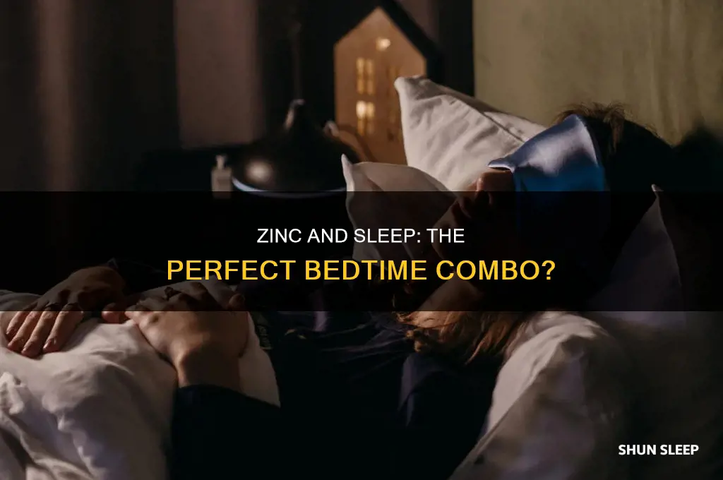 can i take zinc before sleep