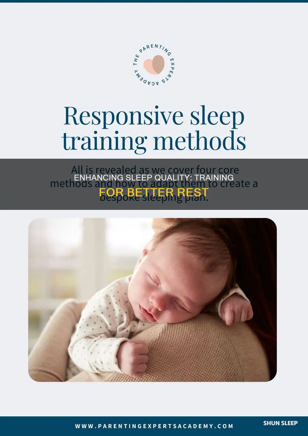 can i train myself to sleep better