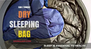 Tumble Drying Sleeping Bags: Safe or Not?