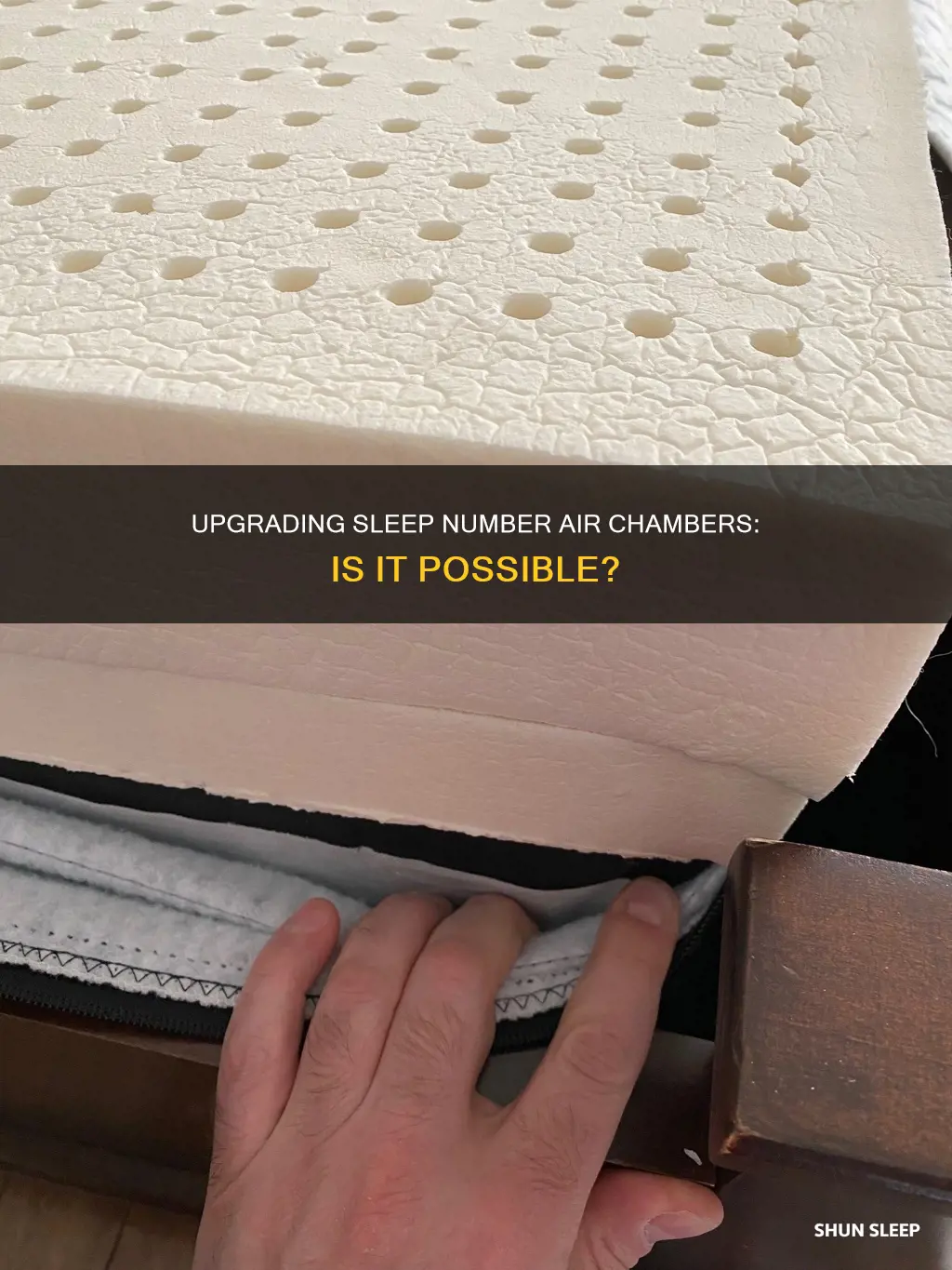 can i upgrade my old sleep number air chamber