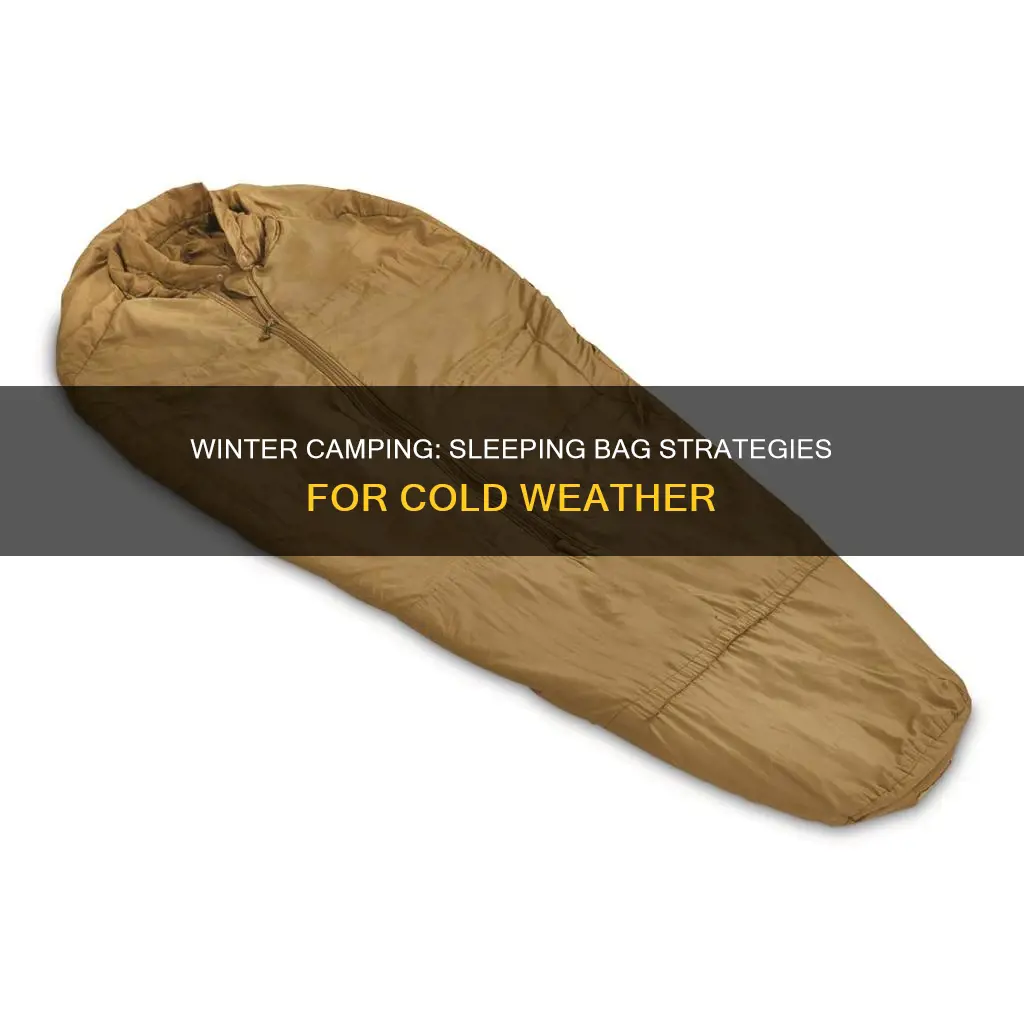 can i use a 3 season sleeping bag in winter