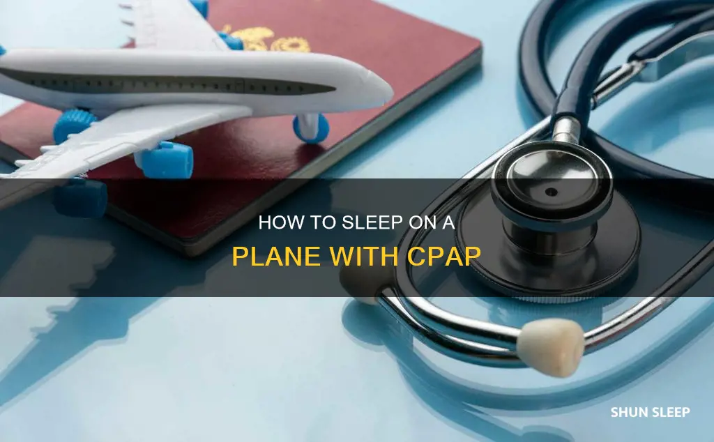 can i use a cpap to sleep on a plane