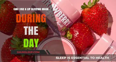 Daytime Lip Sleeping Mask: Is It Okay?