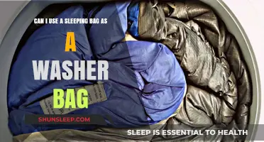 Use Sleeping Bags as Washer Bags?