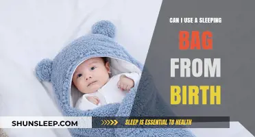 Using a Sleeping Bag Safely From Birth