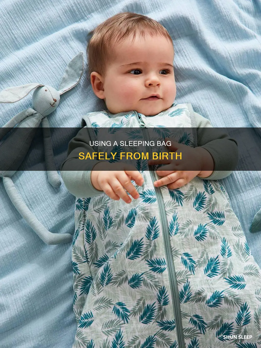 can i use a sleeping bag from birth