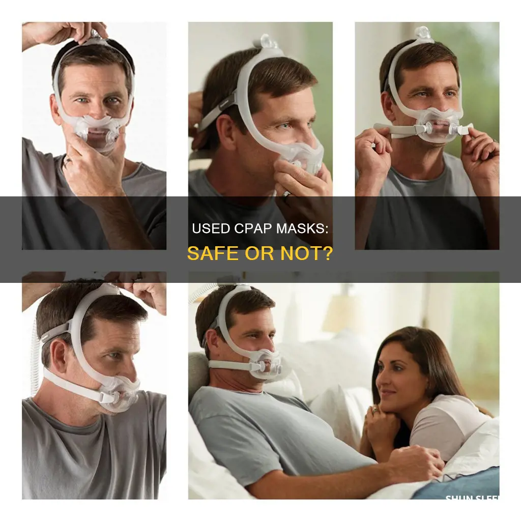 can i use a used sleep anea mask