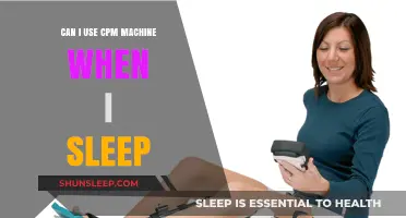 Using a CPM Machine While Sleeping: Is It Safe?
