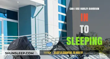 Harley-Davidson: The Ultimate Sleeping Companion?