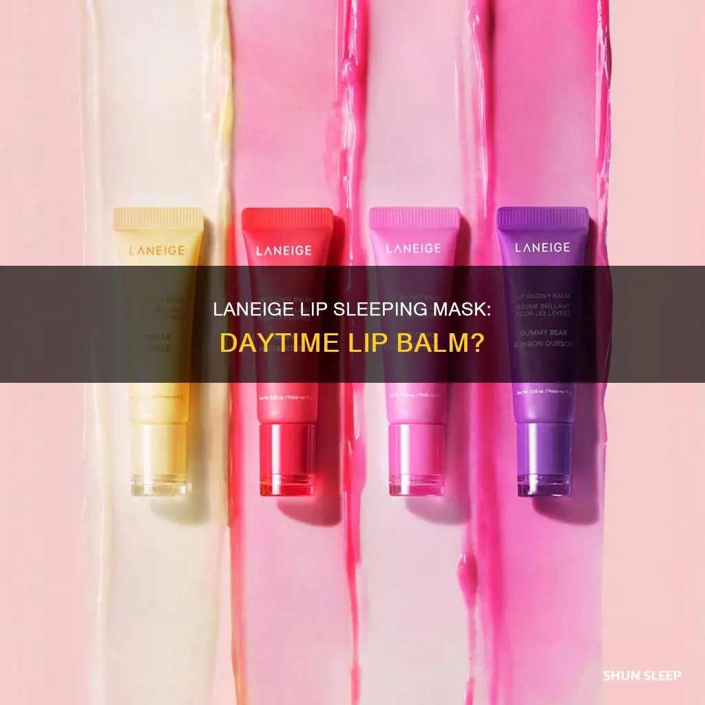 can i use laneige lip sleeping mask as lip balm