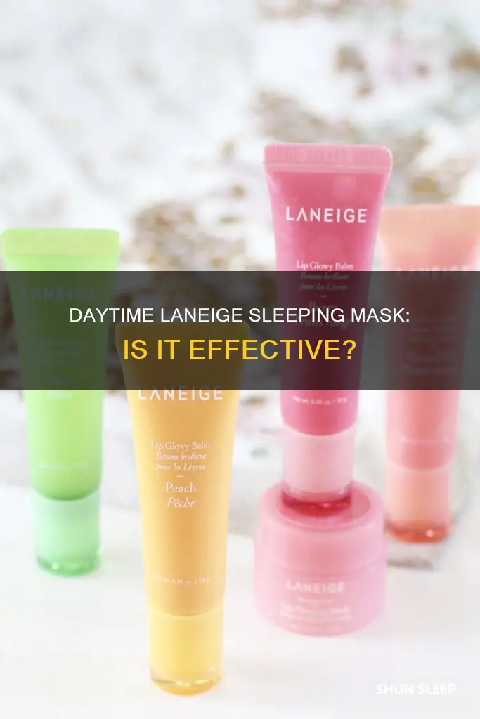 can i use laneige sleeping mask during the day