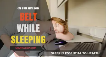 Using a Maternity Belt While Sleeping: Is It Safe?
