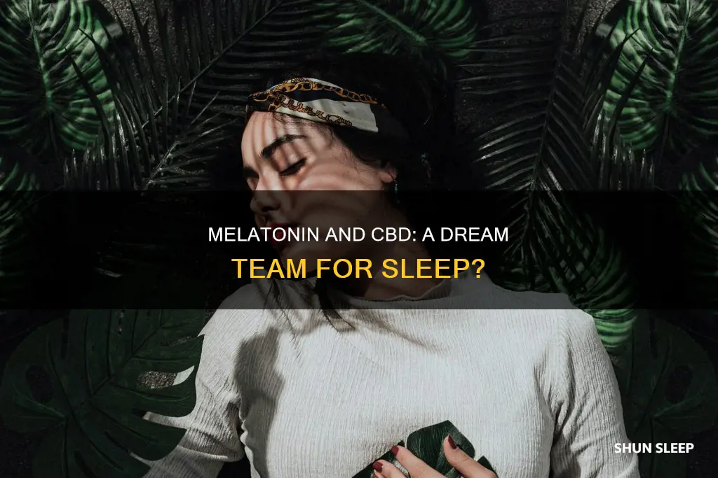 can i use melatonin with cbd for sleep