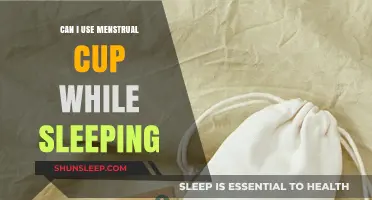 Using Menstrual Cups While Sleeping: Safe or Not?