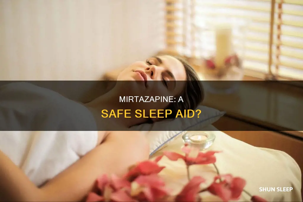 can i use mirtazapine as a sleeping pill