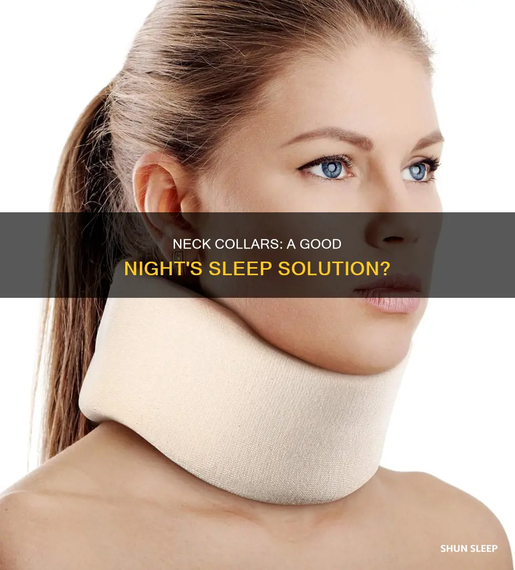 can i use neck collar while sleeping