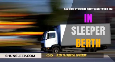 Personal Conveyance: Sleeper Berth Do's and Don'ts