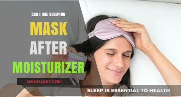 Using Sleeping Masks: Before or After Moisturizer?