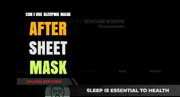 Using Sleeping Masks After Sheet Masks: A Good Idea?